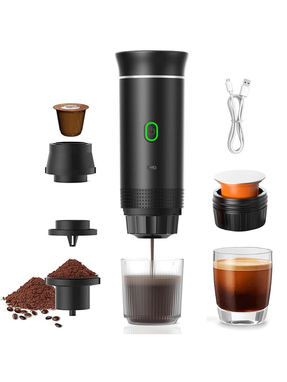 Portable & Automatic Coffee Maker (Model XYD-003) FREE SHIPPING