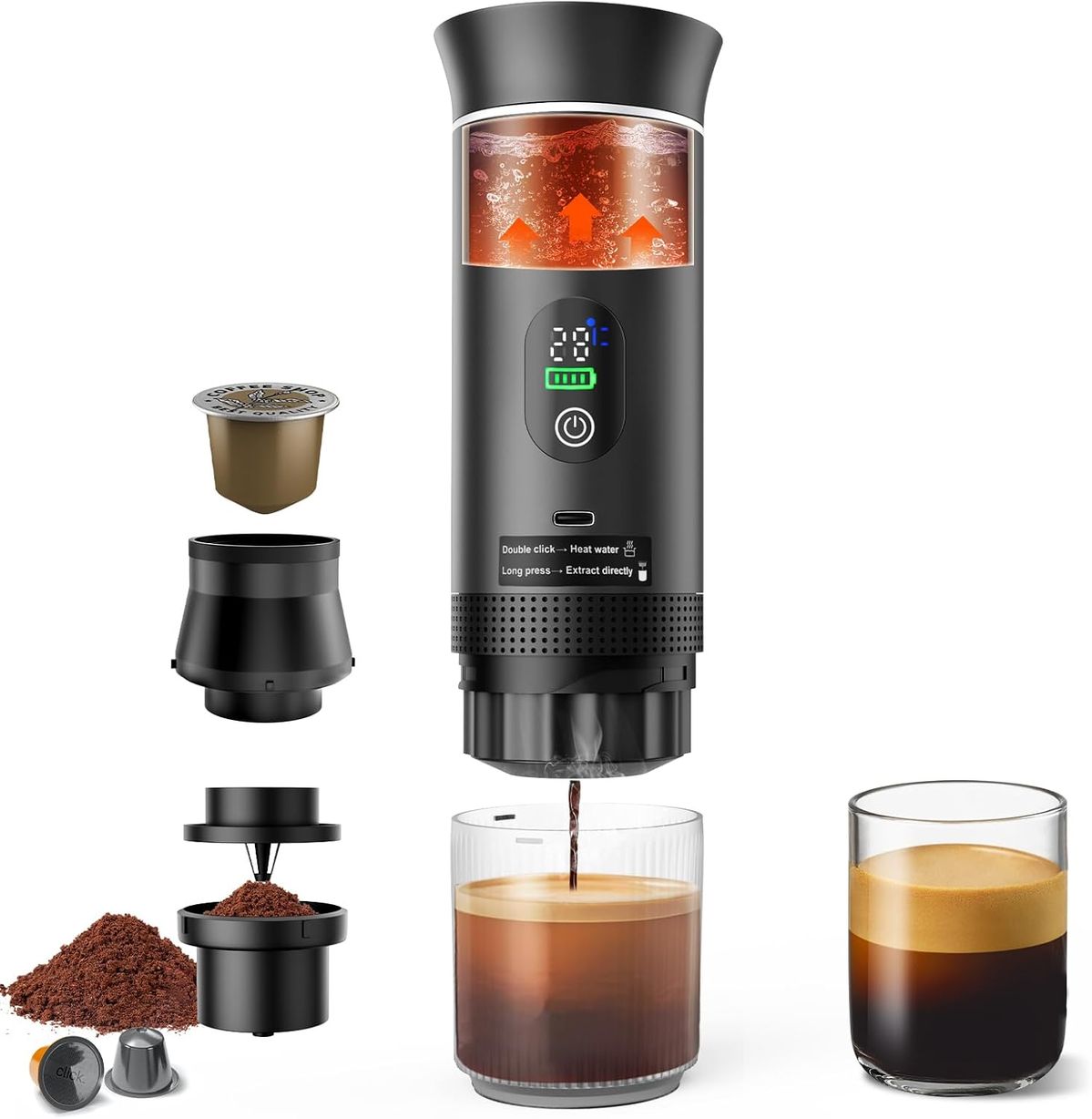 Portable & Automatic Coffee Maker (Model XYD-003) FREE SHIPPING